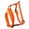 Image de Martin-Sellier - Harnais pour chien - confort nylon orange (70/90cm x 25mm)
