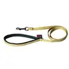 Image de Martin Sellier : Laisse Chien Simple : Nylon Beige 120x2,5cm