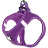 Image de Martin Sellier Harnais Chien Mesh Haute qualité à répartition Uniforme Grand Confort Boucle Rapide Bandes réflechissantes (XS, Violet)