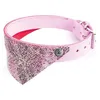 Image de Martin Sellier Collier pour Chiens en Cuir Pleine Fleur avec Bandana