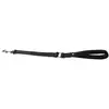 Image de Martin-Sellier - Laisse pour chien - cuir noir - Super confort (55cm x 30mm)