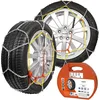 Image de Polaire PRIME 9 - Paire de Chaînes à Neige Traditionnelles à Croisillons Pour Pneu Auto - Tension Manuelle - Fournie avec sa Boîte de Transport et Gants - Garantie 2 Ans