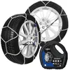 Image de Polaire ESSENTIEL 9 - Paire de Chaines à Neige Traditionnelle Pour Pneu Auto - Très Bon Rapport Qualité Prix Sur Neige et Glace - Tension Automatique   Fournie avec sa Boîte de Transport et Gants