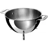 Image de Passoire Chef en inox - 3 pieds - D: 22 cm