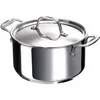 Image de Faitout Chef en inox + couvercle - tous feux - D: 18 cm