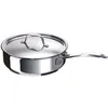 Image de Sauteuse + couvercle Chef D : 24 cm - inox