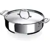 Image de Sauteuse tout inox Chef 28 cm et couvercle Beka