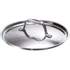 Image de Beka Chef - Couvercle Inox 18/10 - 24 cm - Compatible avec Casseroles, Faitouts et Sauteuses - Évent Anti-Débordement, Argent