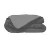 Image de HUDSON - Couette Légère Microfibre - 200gr/m2 - Gris & Argent - 220 x 240 cm
