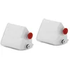 Image de Moulinex Lot de 2 Cartouches Anti-Calcaire Fers Simply and Purely XD9030E0 Blanc