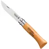 Image de OPINEL - N°06 Carbone - Couteau Pliant de Poche OPINEL Carbone - Couteau de Poche Lame en Acier - Lame Acier 7 cm et Manche en Bois de Hêtre