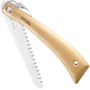 Image de Opinel - Scie N°18 - Lame Dentée 18 cm Acier Carbone, Manche Bois de Hêtre, Crochet de Sécurité, Lame Remplaçable - Idéal Jardinage, Outdoors - Garantie à Vie