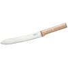 Image de Opinel - N°116 Couteau à Pain Parallèle - Lame Acier Inoxydable, Denture Adaptée aux Pains - Manche en Bois de Hêtre - Excellente Prise en Main - Garantie à Vie