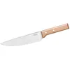 Image de Opinel - N°118 Couteau de Chef Parallèle - Lame en Acier Inoxydable, Multifonction - Manche en Bois de Hêtre - Excellente Prise en Main - Garantie à Vie