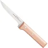 Image de Opinel - N°122 Couteau Viande & Volaille Parallèle - Lame 13 cm en Acier Inoxydable - Manche en Bois de Hêtre - Idéal pour Dénerver et Désosser - Garantie à Vie