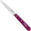 Image de Opinel 254383 Couteau de cuisine No. 112 Acier inoxydable Sandvik Manche en bois de hêtre Violet Couteau de chef Acier inoxydable Multicolore Taille unique