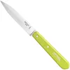 Image de Opinel Küchenmesser No. 112, Rostfreier Sandvik-Stahl, Hellgrüner Buchenholzgriff N°08 Montaña Mixte, Mehrfarbig, Taille Unique