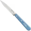 Image de Opinel Küchenmesser No. 112, Rostfreier Sandvik-Stahl, Hellblauer Buchenholzgriff Couteau de Chef Mixte, Mehrfarbig, Taille Unique