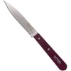 Image de Opinel No. 113 Couteau de cuisine pour adulte en acier inoxydable Sandvik, denture de scie, manche en bois de hêtre violet, multicolore, taille unique