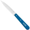 Image de Opinel Adultes Couteau de Cuisine No. 113, Acier Sandvik de Acier Inoxydable, sägezahnung, hellb Keramik Hêtre Manche en Bois Couteau Chef, Multicolore, Taille Unique