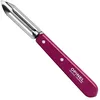 Image de Opinel   Éplucheur pour Adulte   N° 115   Acier Inoxydable Sandvik   pour droitiers et gauchers   Manche en Bois de hêtre Violet   Multicolore   Taille Unique