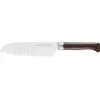 Image de Opinel - Couteau Santoku Japonais Alvéolé Les Forgés 1890 de Cuisine - Lame Acier Inox - Manche Hêtre - Multifonction - Garantie à Vie - Fabrication Française