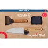 Image de Opinel - Coffret de Cuisine pour Enfant Le Petit Chef - Couteau, Éplucheur & Guide de Coupe - à Partir de 7 Ans - Garanti à Vie - Fabrication Française - Bleu