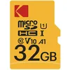 Image de Kodak - Carte Micro SD 32 Go UHS-I U1 V10 A1 microSDHC/XC - Carte Mémoire Micro SD - Vitesse de Lecture 85MB/s Max - Vitesse d'Écriture 25MB/s Max - Stockage Supplémentaire pour Smartphone/Tablette