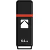 Image de KODAK Clé USB 64Go Classic K102 - USB 2.0, Compatibilité Universelle, Lecture 15MB/s, Écriture 5MB/s, Compactes 54x12x6mm - Noir
