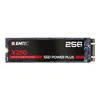 Image de EMTEC - Disque Dur SSD Interne M.2 2280 SATA - Collection X250 Power Plus - 3D NAND - 256Go - 10x Plus Rapide qu’un Disque Dur Classique - Ultra-Performant