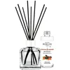 Image de MAISON BERGER - Bouquet Parfumé - Modele Glaçon Transparent - 6 Brins Noirs - 21 cm - Recharge de 100 millilitres Incluse - Durée de Diffusion 4 à 6 semaines (Féérie Boisée)