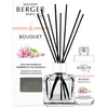 Image de MAISON BERGER - Bouquet Parfumé - Modele Glaçon Transparent - 6 Brins Noirs - 21 cm - Recharge de 100 millilitres Incluse - Durée de Diffusion 4 à 6 semaines (sous Les Magnolias)