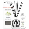 Image de MAISON BERGER - Bouquet Parfumé - Modele Glaçon Transparent - 6 Brins Noirs - 21 cm - Recharge de 100 millilitres Incluse - Durée de Diffusion 4 à 6 semaines (Jasmin Précieux)