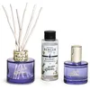 Image de Maison Berger Duo Mini Bouquet & Spray d'Intérieur, Verre Laqué, 90ml & 50ml, Durée de Diffusion 3 semaines, 450 a 550 pulvérisations (Lolita Lempicka Parme)