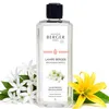 Image de MAISON BERGER   Recharge Lampe Berger Jasmin Précieux 1 Litre   Jasmin & Ylang-Ylang   Parfum Floral Lumineux & élégant   Neutralisation des odeurs   Fabriqué en France