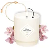 Image de MY JOLIE CANDLE - Bougie Bijou Parfumée Fleur de Cerisier - Bracelet Doré en acier inoxydable avec Perles Crèmes - Cadeau parfait pour Noël et anniversaire - Cire à base végétale - Made in France