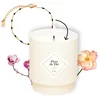 Image de MY JOLIE CANDLE - Bougie Bijou Parfumée Fleur de Thé - Bracelet doré en acier inoxydable avec perles noires - Cadeau parfait pour Noël et anniversaire - Cire à base végétale - Made in France