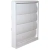 Image de Grille d'aération pvc Autogyre à lamelles blanche ø100 mm