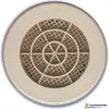 Image de Grille d'aération PVC Autogyre avec moustiquaire sable Ø 103 mm