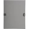 Image de Exacompta - Réf. 730E - 1 chemise à dos extensible en papier toilé couleur - dos extensible jusqu'à 13 cm - fermeture par sangle - dim 24 x 32 cm - pour documents au format A4 - couleur gris