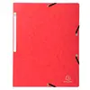 Image de Exacompta Classeur 5515e, DIN A4 en carton manille rouge