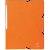 Image de EXACOMPTA Chemise à élastiques sans Rabats carton 400g 24x32 cm Orange