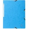 Image de Lot de 25 Chemise à élastique Carte lustrée, coloris turquoise