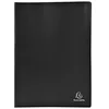 Image de Exacompta - Réf. 8551E - 1 Protège-documents OPAK - 50 pochettes grainées antireflet - 100 vues - pour format A4 - dimensions 24 x 32 cm - couverture en polypro souple - couleur noir