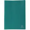 Image de Exacompta - Réf. 8553E - 1 Protège-documents OPAK - 50 pochettes grainées antireflet - 100 vues - pour format A4 - dimensions 24 x 32 cm - couverture en polypro souple - couleur vert foncé