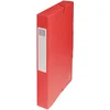 Image de Lot de 8 Boîte à élastique Carte lustrée, dos de 40, coloris rouge