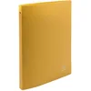 Image de Exacompta - réf. 51196E - 1 classeur souple OPAK - 4 anneaux ronds diamètre 15 mm - Dos 20 mm - Dimensions extérieures : 32 x 25 cm - Format à classer A4 - Coloris : jaune