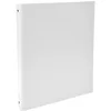 Image de Exacompta - réf. 51378E - 1 Classeur rigide rembordé PP - 4 anneaux ronds diamètre 30 mm - Dos 40 mm - Dimensions extérieures : 32 x 26 cm - Format à classer A4 - Coloris : blanc