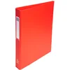 Image de EXACOMPTA Lot de 10 Classeurs PP 4 ax + Méc.25mm sur 3ème/c. Rouge