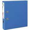 Image de Exacompta - Réf. 53342E - 1 classeur à levier A4 MAXI Prem'Touch - Dos de 80 mm - Mécanique 80 mm - Dimensions extérieures : 32 x 30 x 8 cm - Format à classer A4 Maxi - Coloris : Bleu